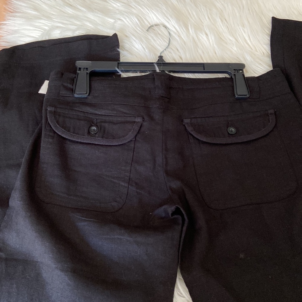 Women Linen Pants brand new with tag wide 32” and inseam 32” great for summer - Picture 5 of 7